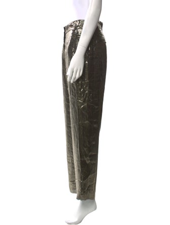 Derek Lam 10 Crosby Silk Straight Leg Pants