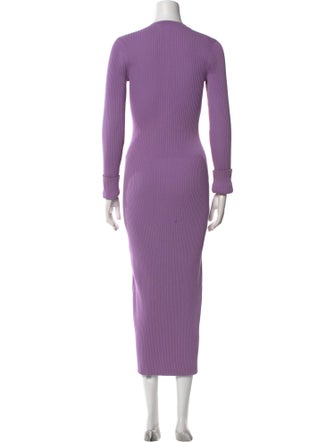 Derek Lam 10 Crosby Crew Neck Long Dress