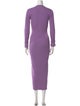 Derek Lam 10 Crosby Crew Neck Long Dress