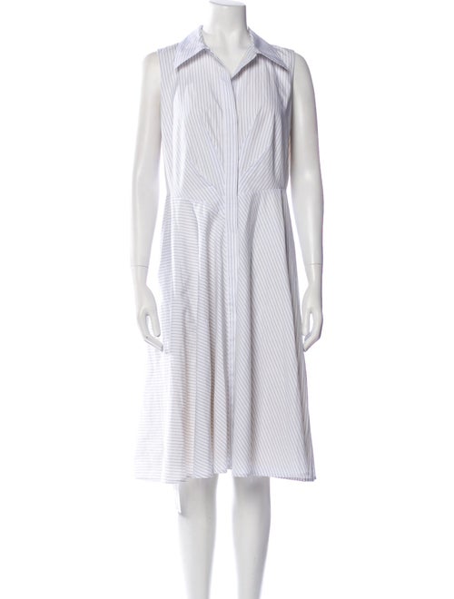 Derek Lam 10 Crosby Striped Knee-Length Dress