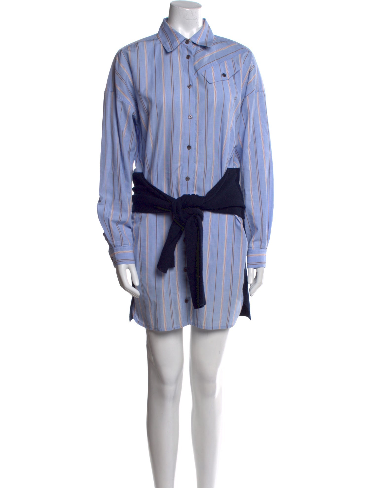 Derek Lam 10 Crosby Striped Mini Dress