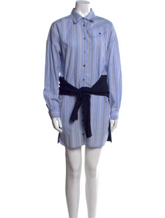 Derek Lam 10 Crosby Striped Mini Dress