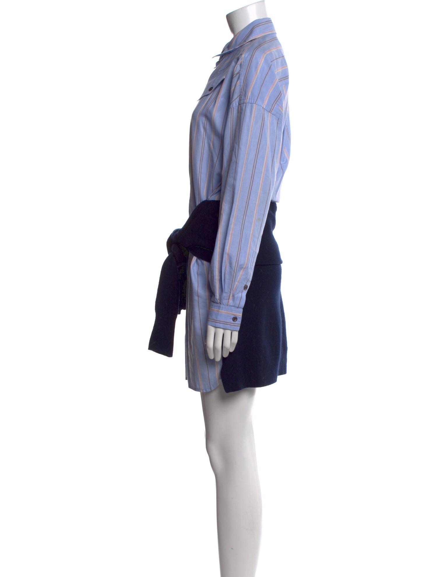 Derek Lam 10 Crosby Striped Mini Dress