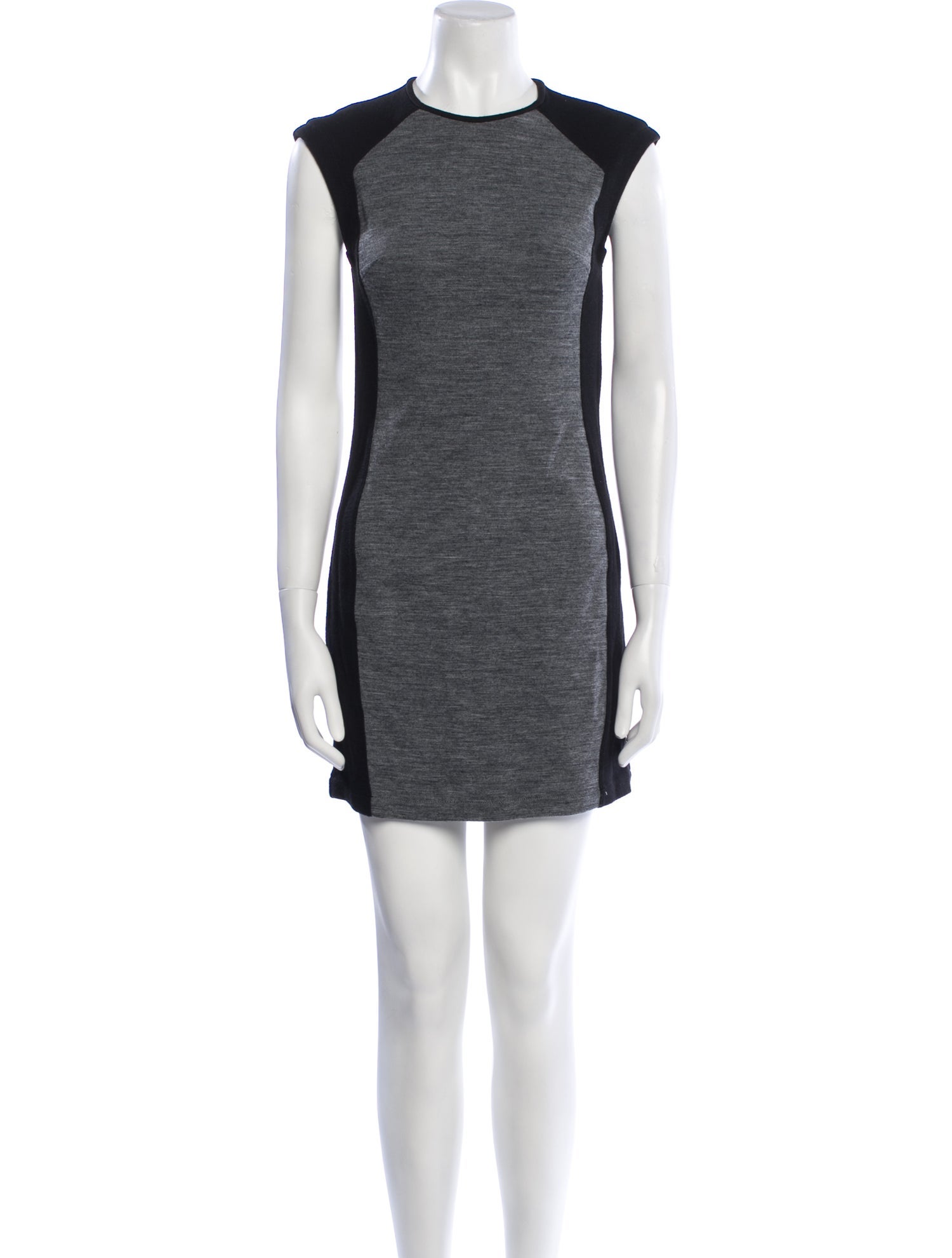 Derek Lam 10 Crosby Crew Neck Mini Dress