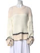 Derek Lam 10 Crosby Striped Crew Neck Sweater