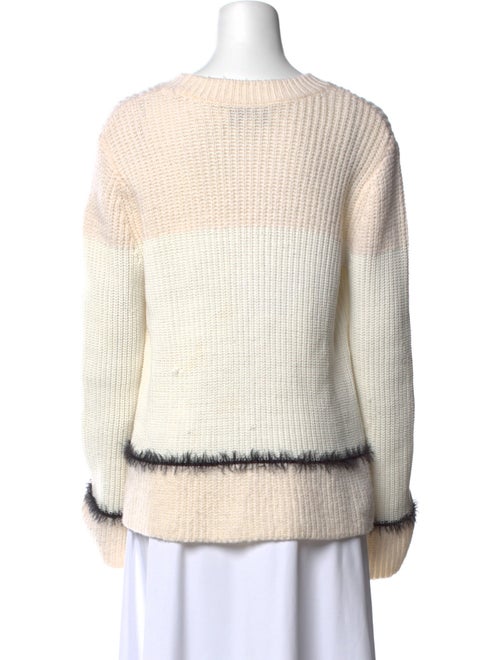 Derek Lam 10 Crosby Striped Crew Neck Sweater