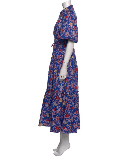 Derek Lam 10 Crosby Floral Print Long Dress