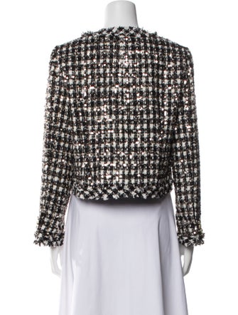 Derek Lam 10 Crosby Tweed Pattern Evening Jacket