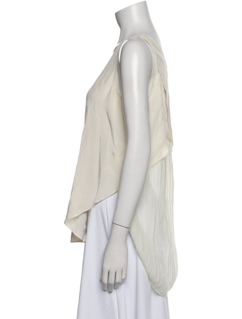 Derek Lam 10 Crosby Silk V-Neck Blouse