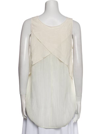 Derek Lam 10 Crosby Silk V-Neck Blouse