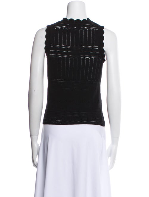 Derek Lam 10 Crosby Crew Neck Sleeveless Top