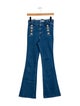 Derek Lam 10 Crosby Mid-Rise Wide Leg Jeans