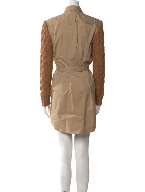 Derek Lam 10 Crosby Colorblock Pattern Mini Dress