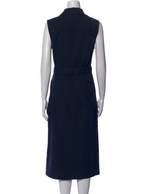 Derek Lam 10 Crosby V-Neck Midi Length Dress