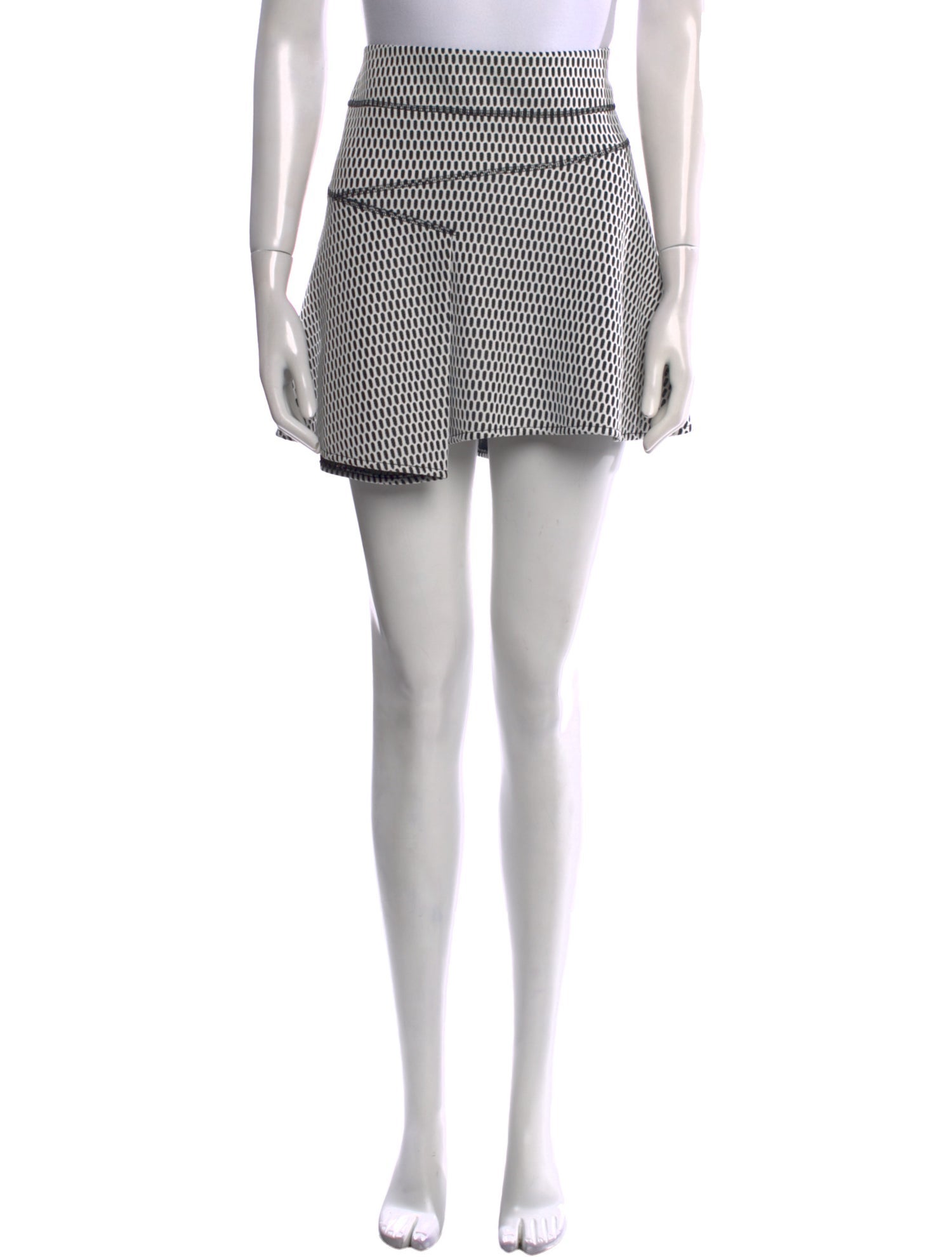 Derek Lam 10 Crosby Printed Mini Skirt w/ Tags