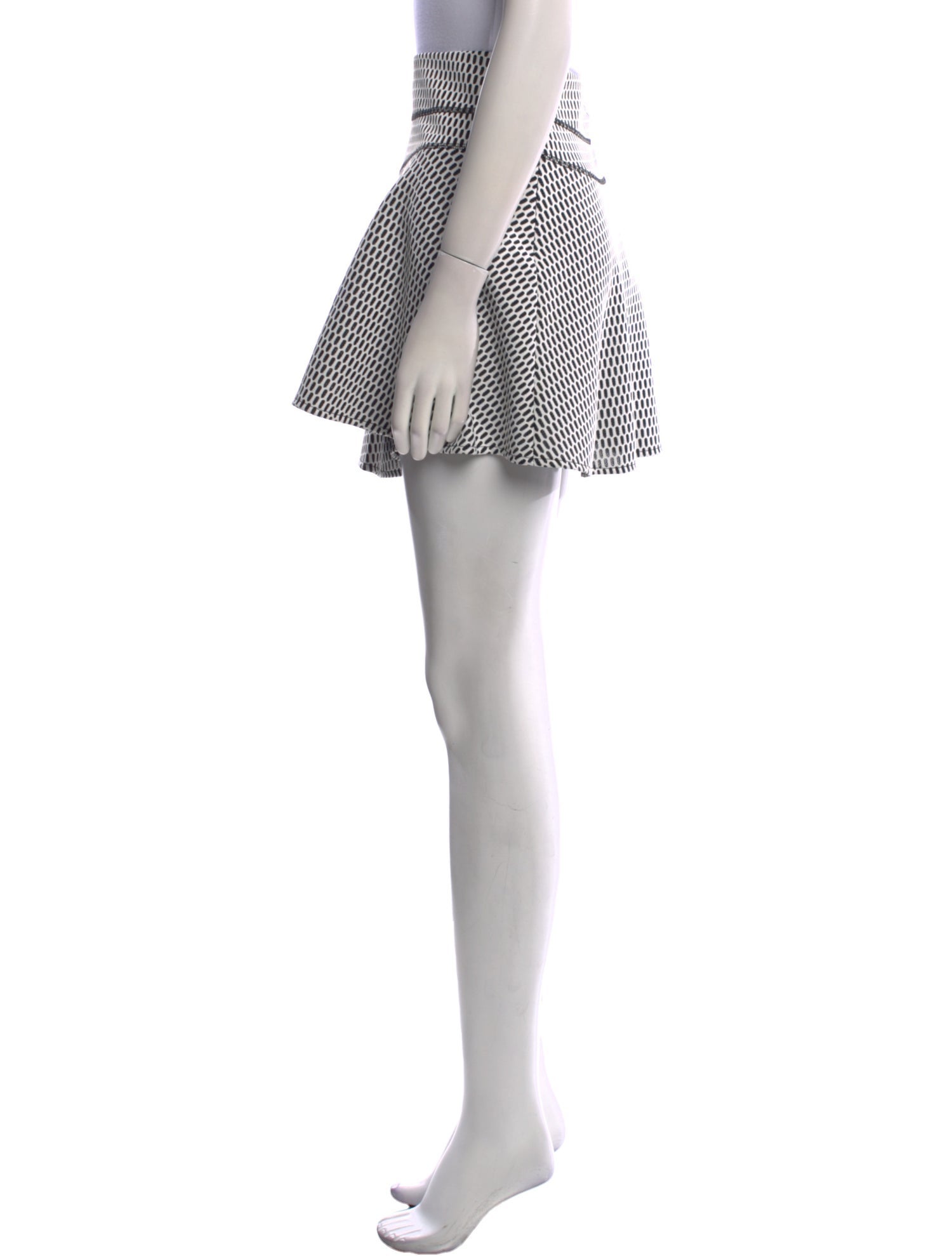 Derek Lam 10 Crosby Printed Mini Skirt w/ Tags