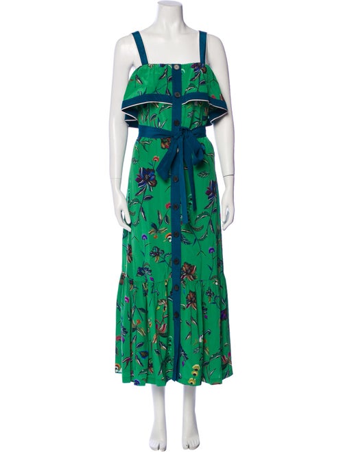Derek Lam 10 Crosby Silk Long Dress