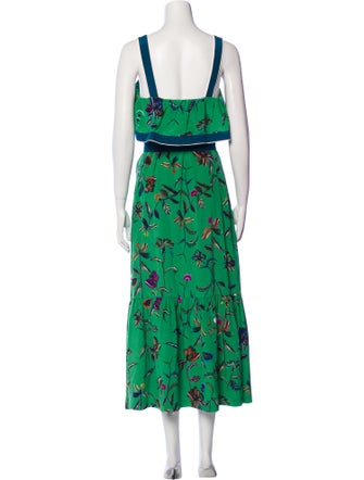 Derek Lam 10 Crosby Silk Long Dress