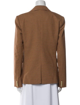 Derek Lam 10 Crosby Houndstooth Print Blazer