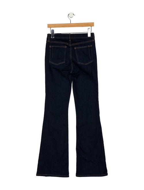 Derek Lam 10 Crosby Mid-Rise Wide Leg Jeans