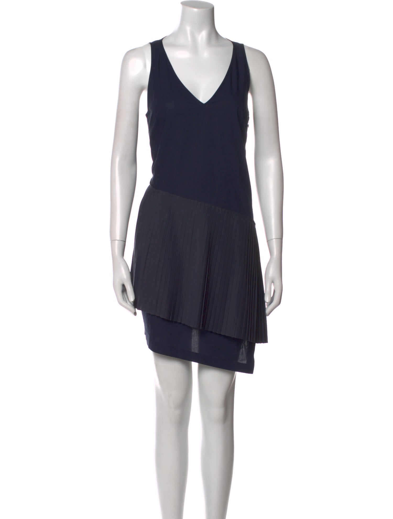 Derek Lam 10 Crosby V-Neck Mini Dress