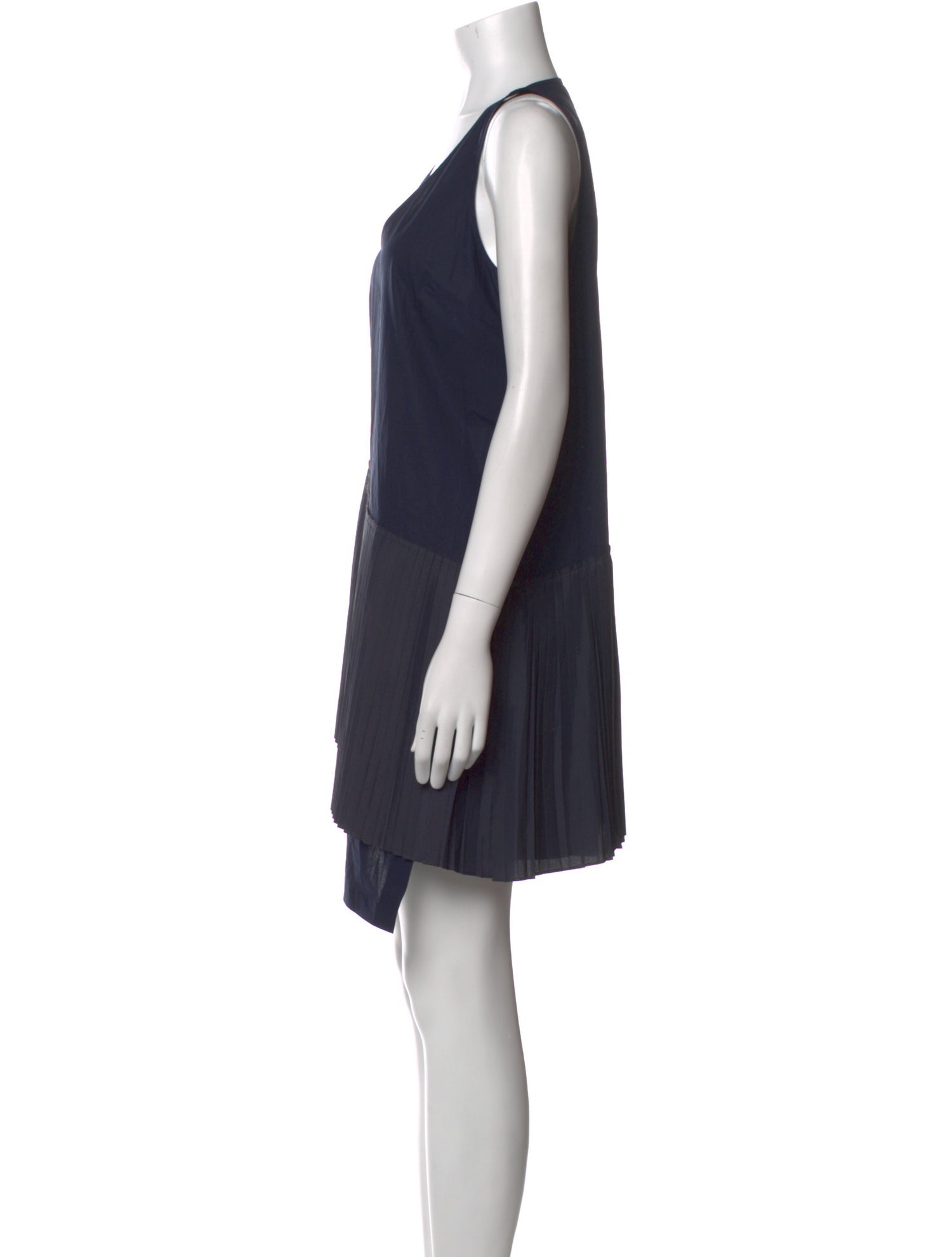 Derek Lam 10 Crosby V-Neck Mini Dress