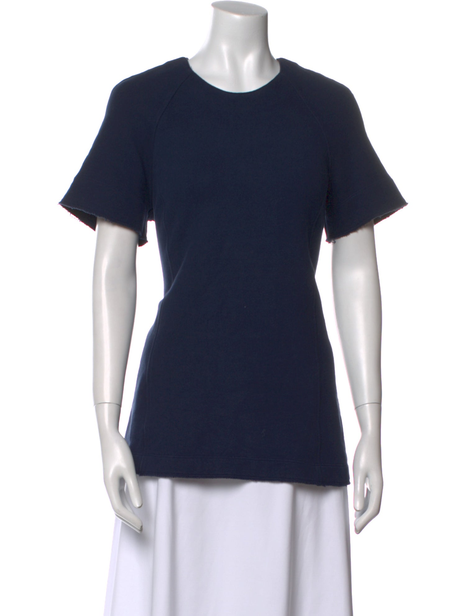 Derek Lam 10 Crosby Crew Neck Short Sleeve T-Shirt