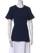 Derek Lam 10 Crosby Crew Neck Short Sleeve T-Shirt