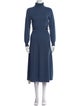 Derek Lam 10 Crosby Wool Long Dress