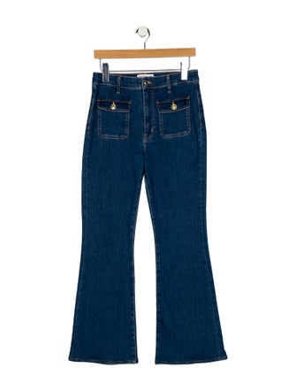 Derek Lam 10 Crosby High-Rise Wide Leg Jeans