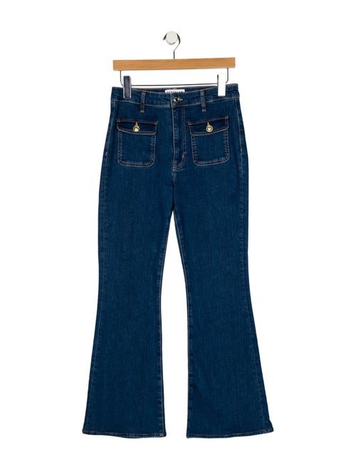 Derek Lam 10 Crosby High-Rise Wide Leg Jeans
