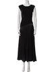Derek Lam 10 Crosby Crew Neck Long Dress