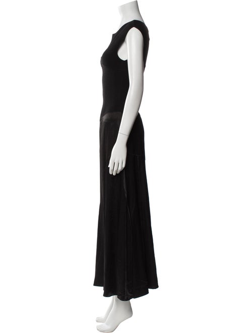 Derek Lam 10 Crosby Crew Neck Long Dress
