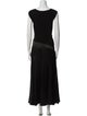 Derek Lam 10 Crosby Crew Neck Long Dress