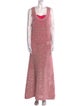 Derek Lam 10 Crosby Printed Long Dress