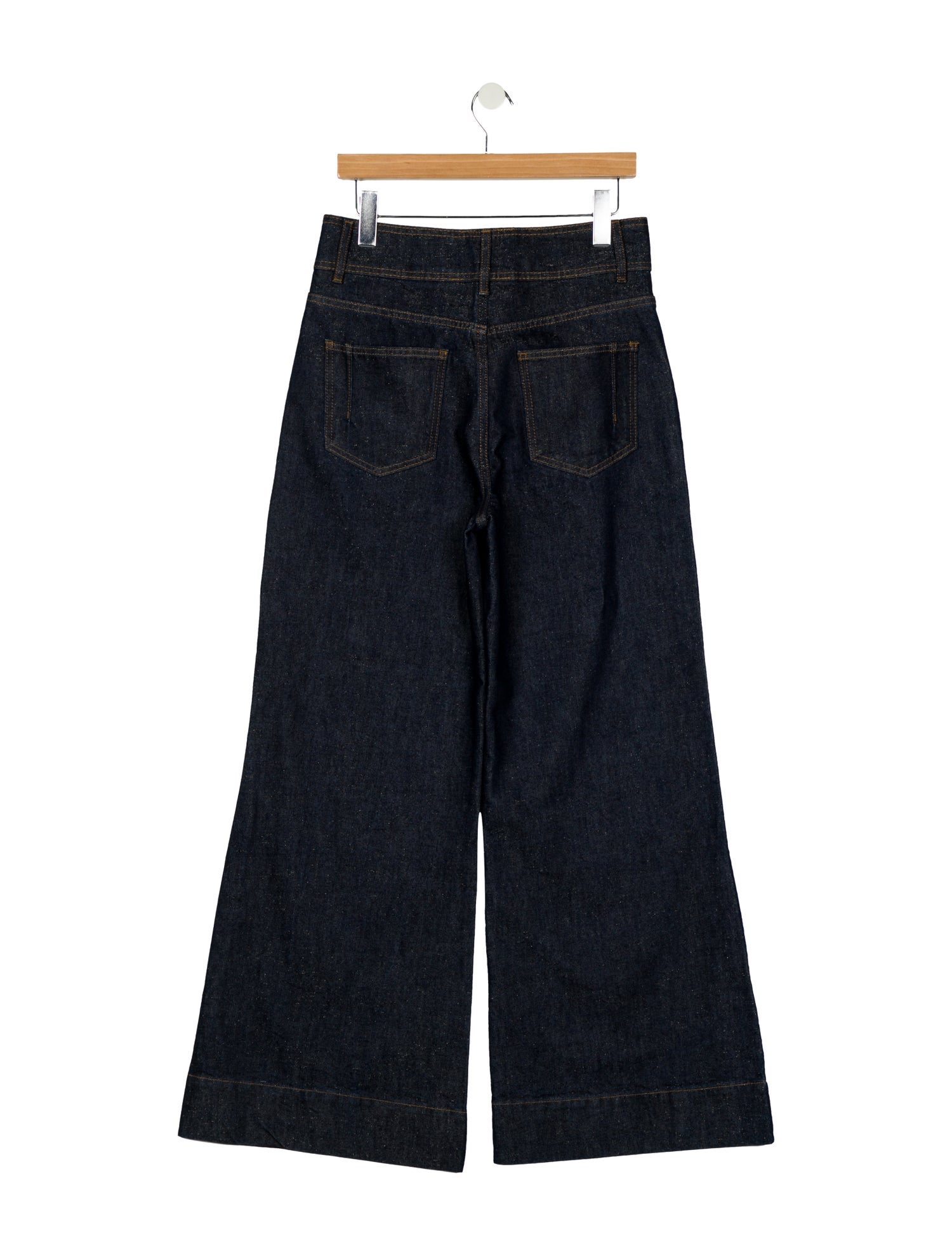 Derek Lam 10 Crosby High-Rise Wide Leg Jeans