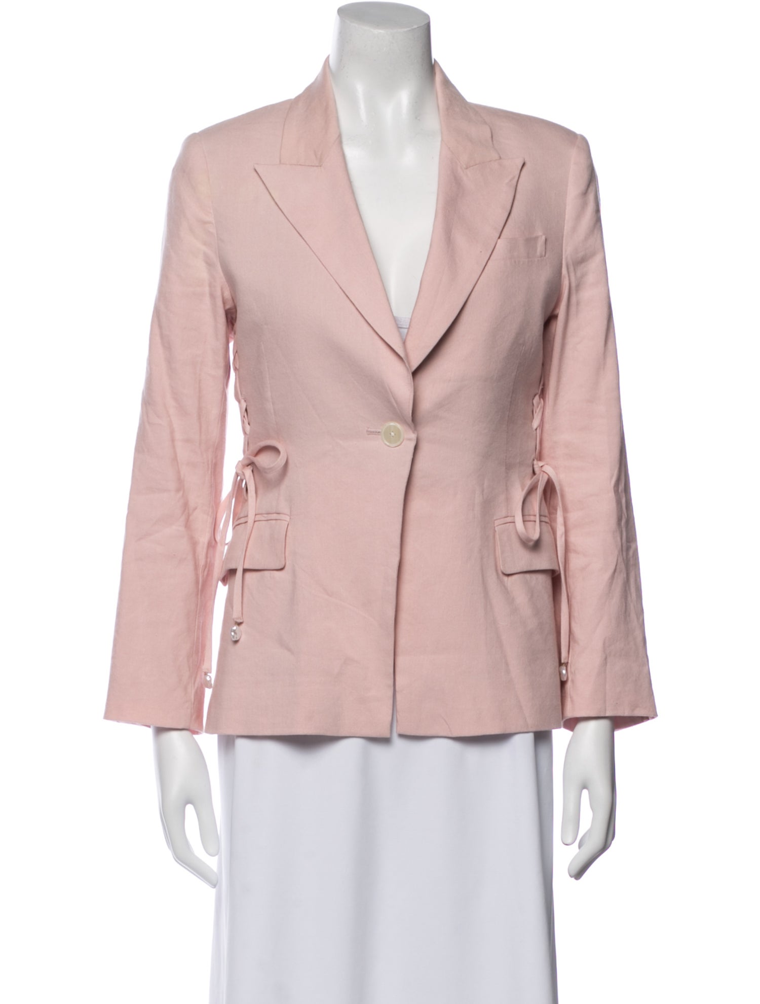 Derek Lam 10 Crosby Linen Blazer