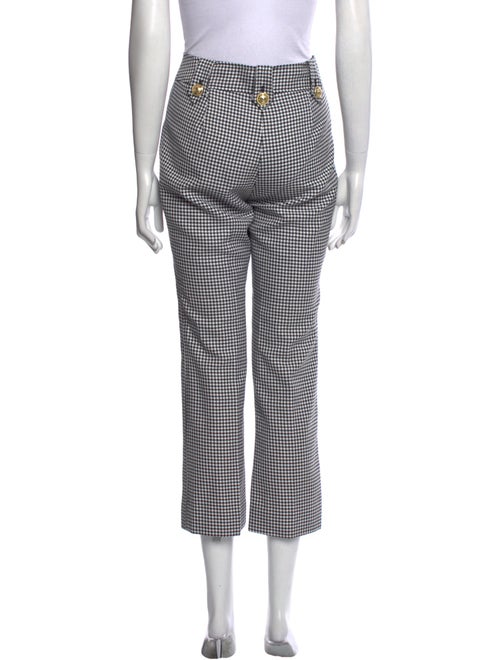 Derek Lam 10 Crosby Plaid Print Wide Leg Pants