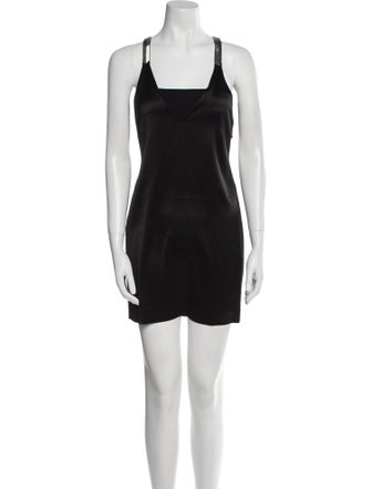 Derek Lam 10 Crosby Square Neckline Mini Dress