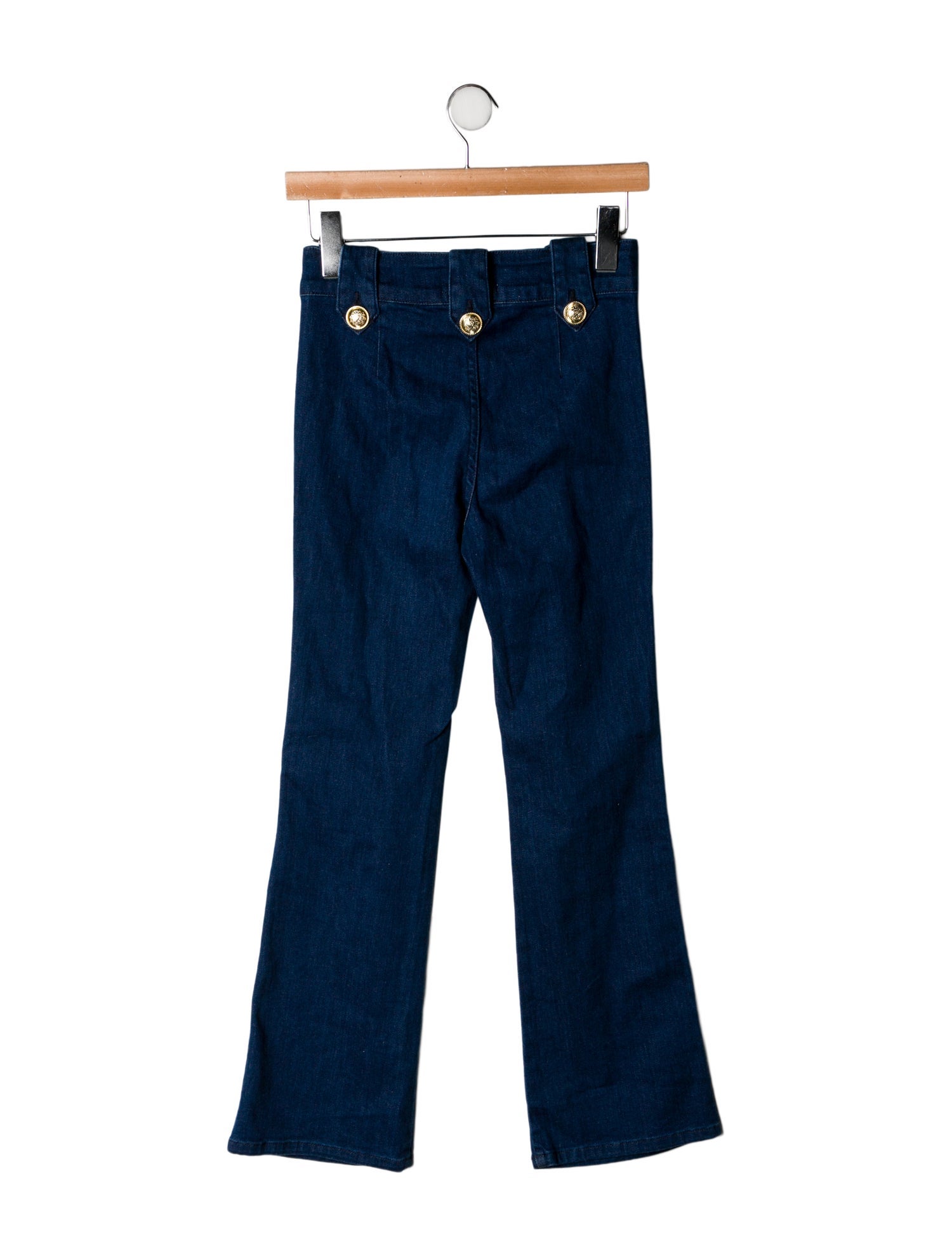 Derek Lam 10 Crosby Mid-Rise Straight Leg Jeans