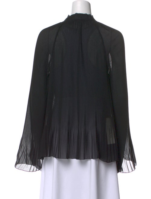 Derek Lam 10 Crosby V-Neck Long Sleeve Blouse