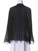 Derek Lam 10 Crosby V-Neck Long Sleeve Blouse