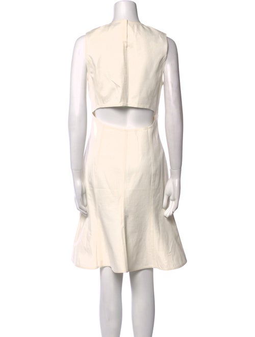 Derek Lam 10 Crosby Scoop Neck Knee-Length Dress