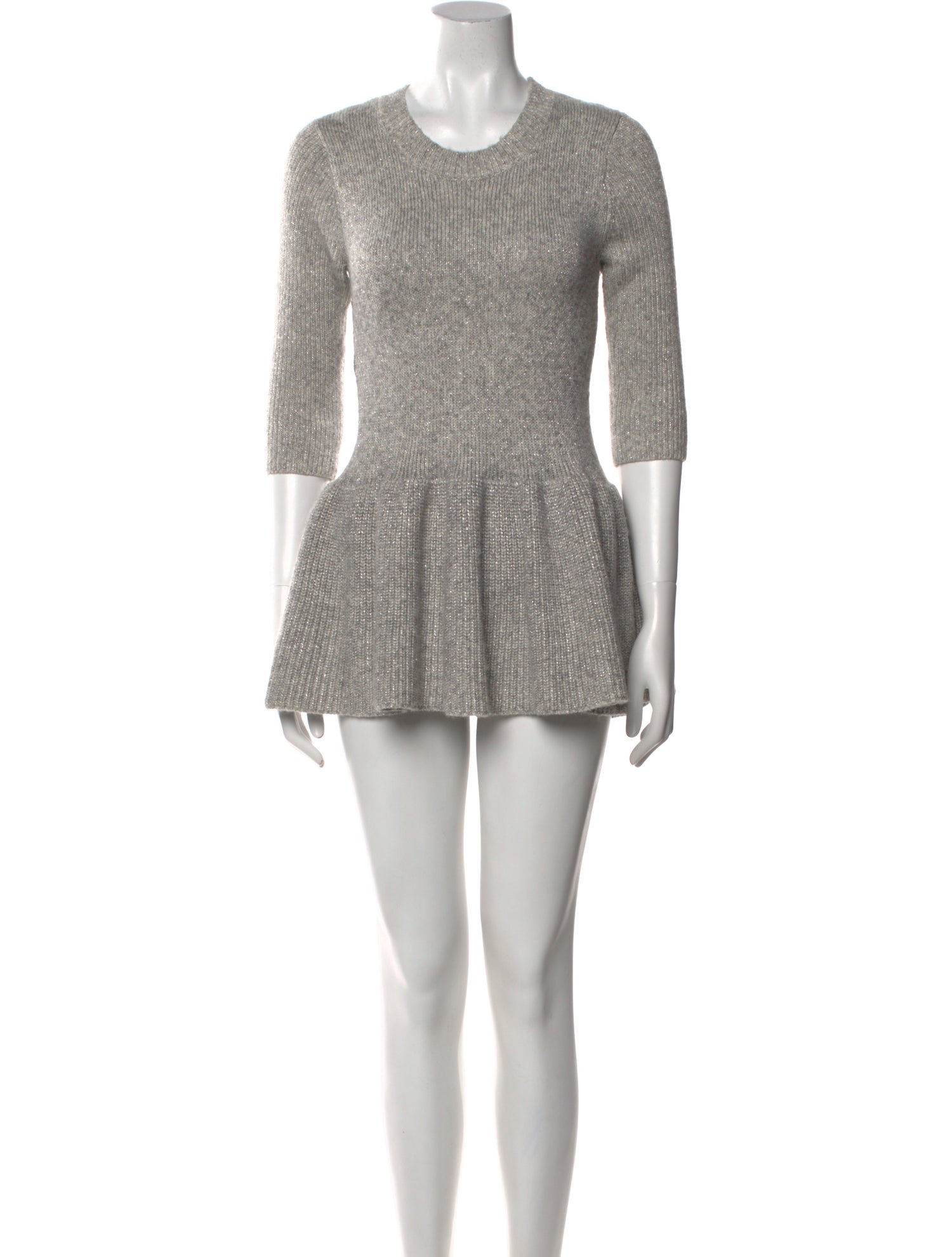 Derek Lam 10 Crosby Crew Neck Mini Dress