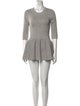 Derek Lam 10 Crosby Crew Neck Mini Dress