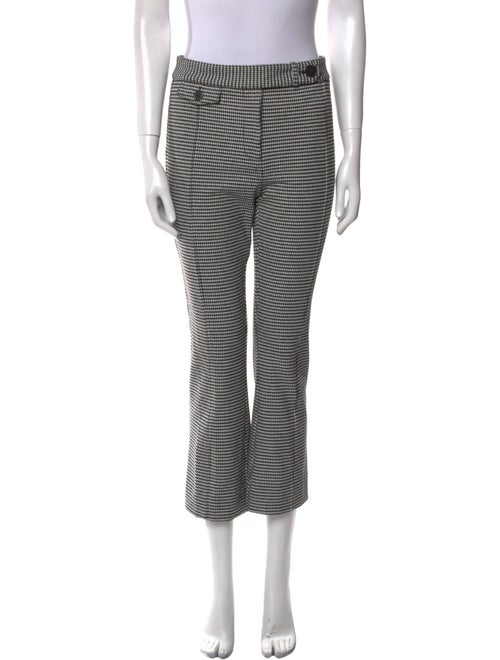 Derek Lam 10 Crosby Plaid Print Skinny Leg Pants