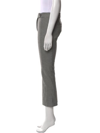 Derek Lam 10 Crosby Plaid Print Skinny Leg Pants