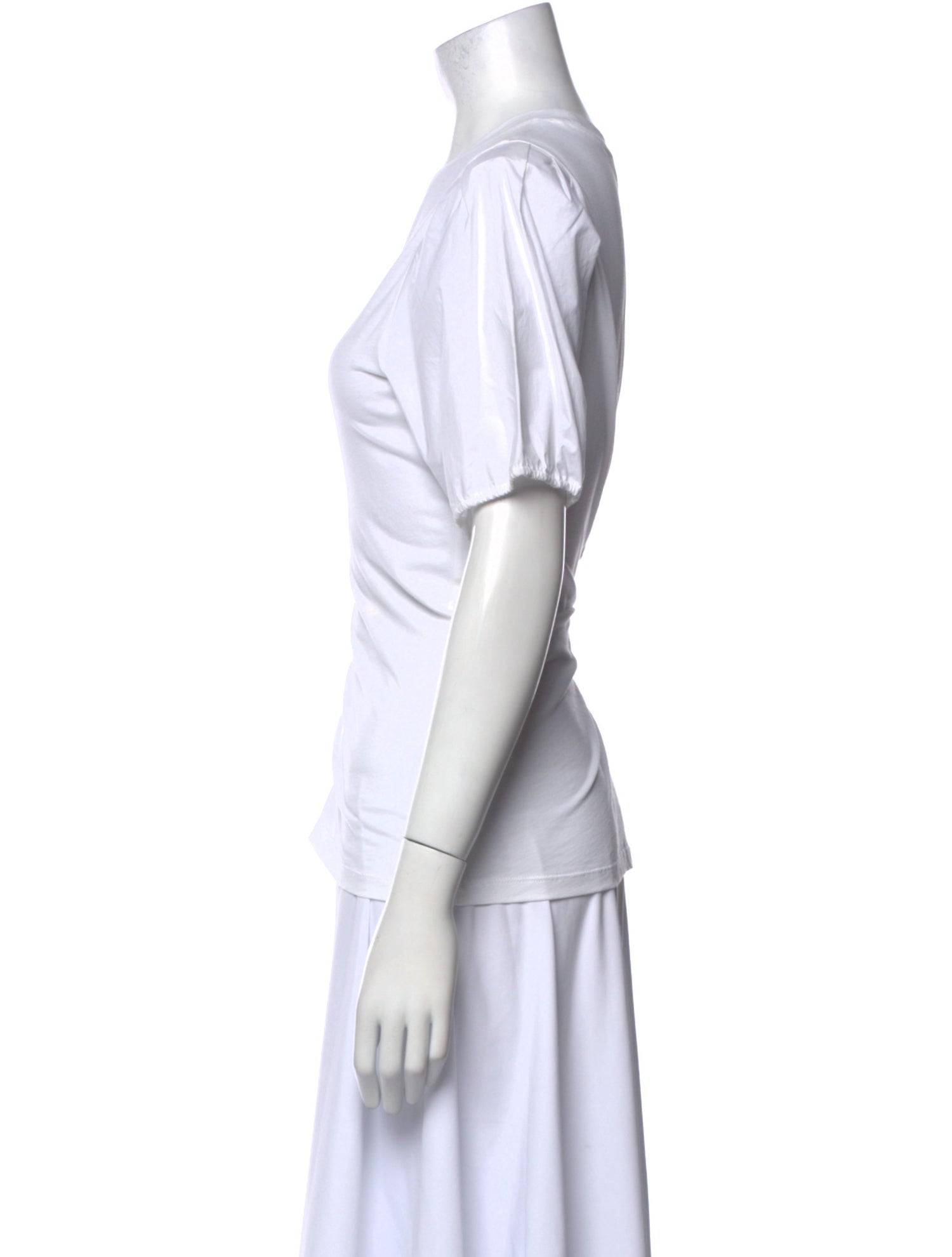 Derek Lam 10 Crosby Crew Neck Short Sleeve T-Shirt