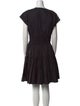 Derek Lam 10 Crosby V-Neck Knee-Length Dress