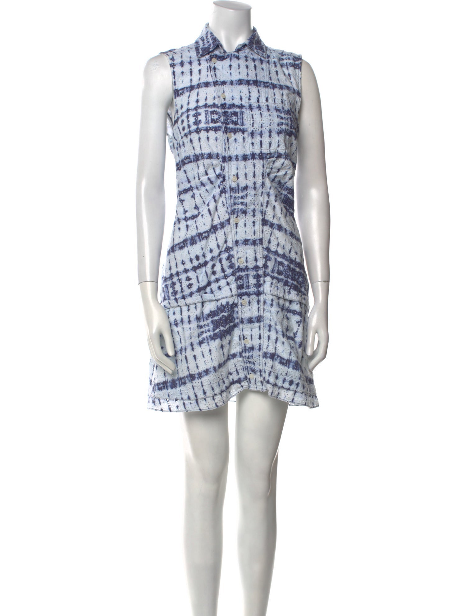 Derek Lam 10 Crosby Printed Mini Dress